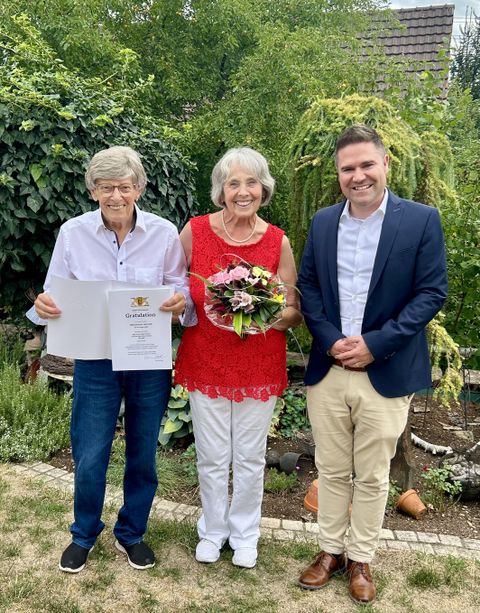 Diamantene Hochzeit Anna Maria und Günter Hertrich