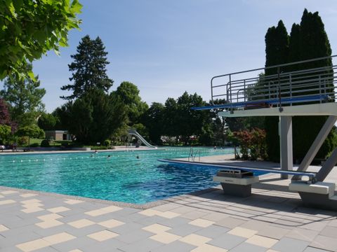 Sprungbrett im Hilzinger Freibad